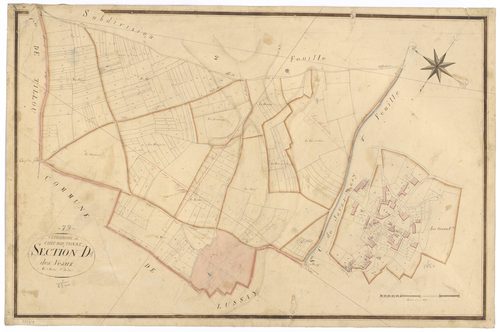 Chef-Boutonne - FRAD079_CADASTRE_NAPOLEONIEN Section D1 dite des Veaux 