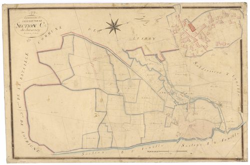 Chef-Boutonne - FRAD079_CADASTRE_NAPOLEONIEN Section C1 dite de Javarzay 