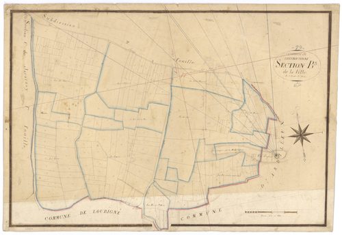 Chef-Boutonne - FRAD079_CADASTRE_NAPOLEONIEN Section B3 dite de la Ville 