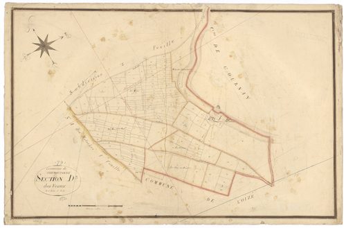 Chef-Boutonne - FRAD079_CADASTRE_NAPOLEONIEN Section D3 dite des Veaux 