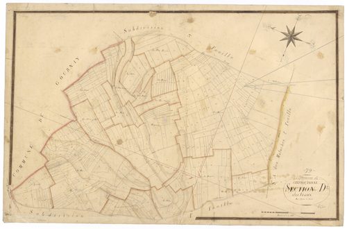 Chef-Boutonne - FRAD079_CADASTRE_NAPOLEONIEN Section D2 dite des Veaux 