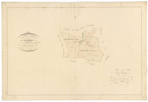 Chef-Boutonne - FRAD079_CADASTRE_NAPOLEONIEN Tableau d'assemblage 