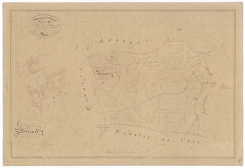 Chenay - FRAD079_CADASTRE_NAPOLEONIEN Section D1 dite du Bourg 