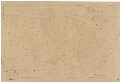Chenay - FRAD079_CADASTRE_NAPOLEONIEN Section D4 dite du Bourg 