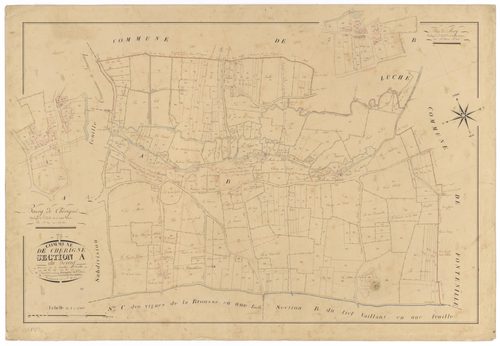 Chérigné - FRAD079_CADASTRE_NAPOLEONIEN Section A2 dite du Bourg 