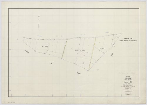 Chérigné - FRAD079_CADASTRE_RECENT Section ZA 