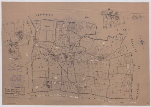 Chérigné - FRAD079_CADASTRE_RECENT Section A (Feuille 1) 