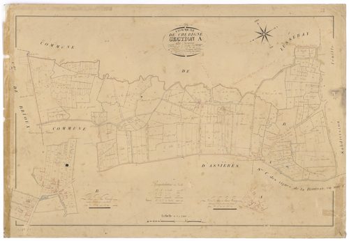 Chérigné - FRAD079_CADASTRE_NAPOLEONIEN Section A1 dite du Bourg 