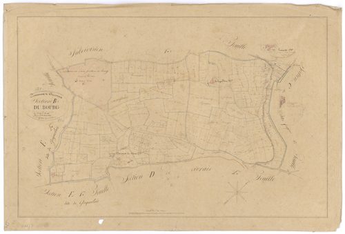 Cherveux - FRAD079_CADASTRE_NAPOLEONIEN Section B2 dite du Bourg 