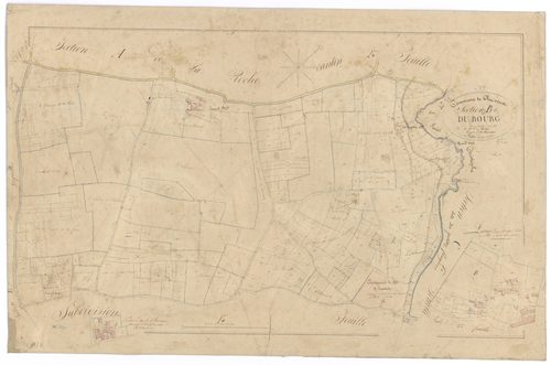 Cherveux - FRAD079_CADASTRE_NAPOLEONIEN Section B1 dite du Bourg 