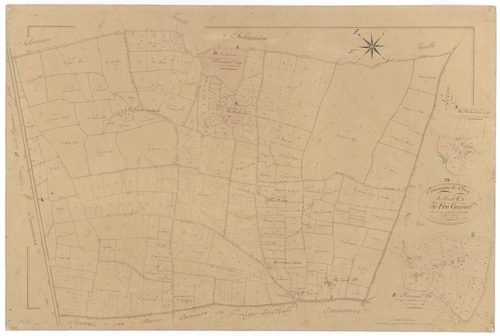 Chey - FRAD079_CADASTRE_NAPOLEONIEN Section C3 dite de Pré-Conseil 