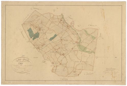Chey - FRAD079_CADASTRE_NAPOLEONIEN Tableau d'assemblage 