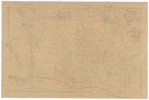 Chey - FRAD079_CADASTRE_NAPOLEONIEN Section B1 dite du Bourg 