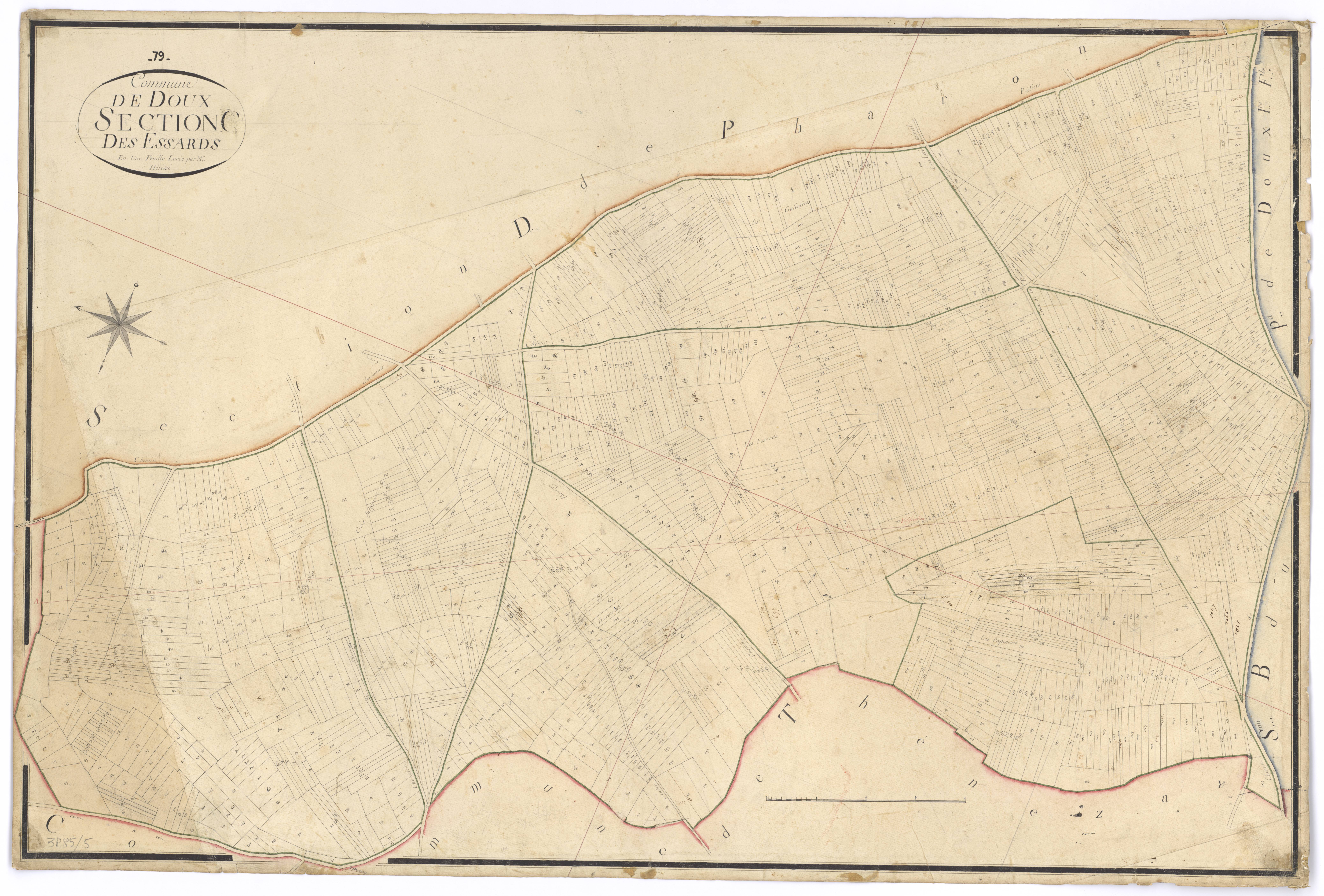 Doux - FRAD079_CADASTRE_NAPOLEONIEN Section C dite des Essards