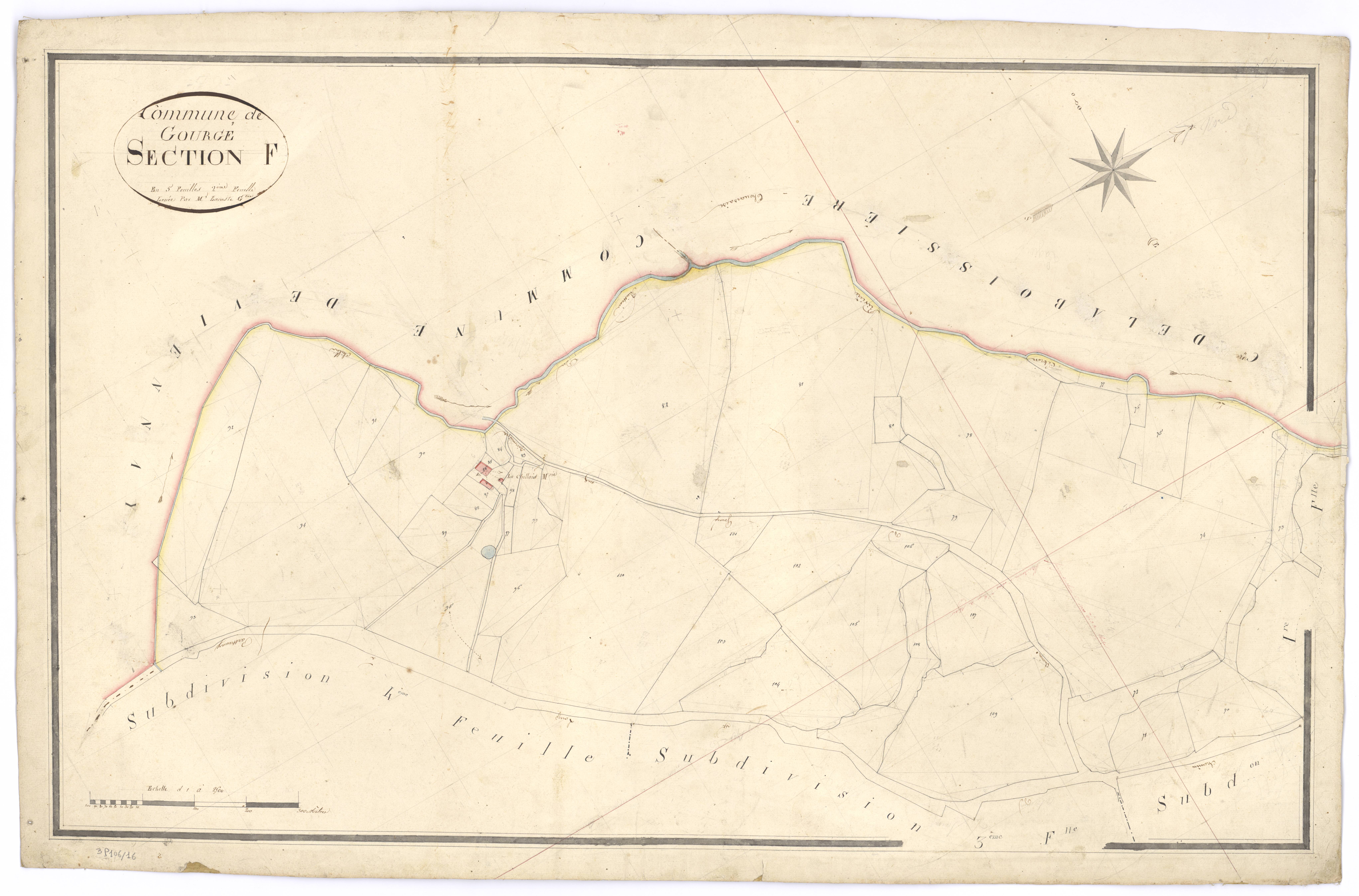 Gourgé - FRAD079_CADASTRE_NAPOLEONIEN Section F2