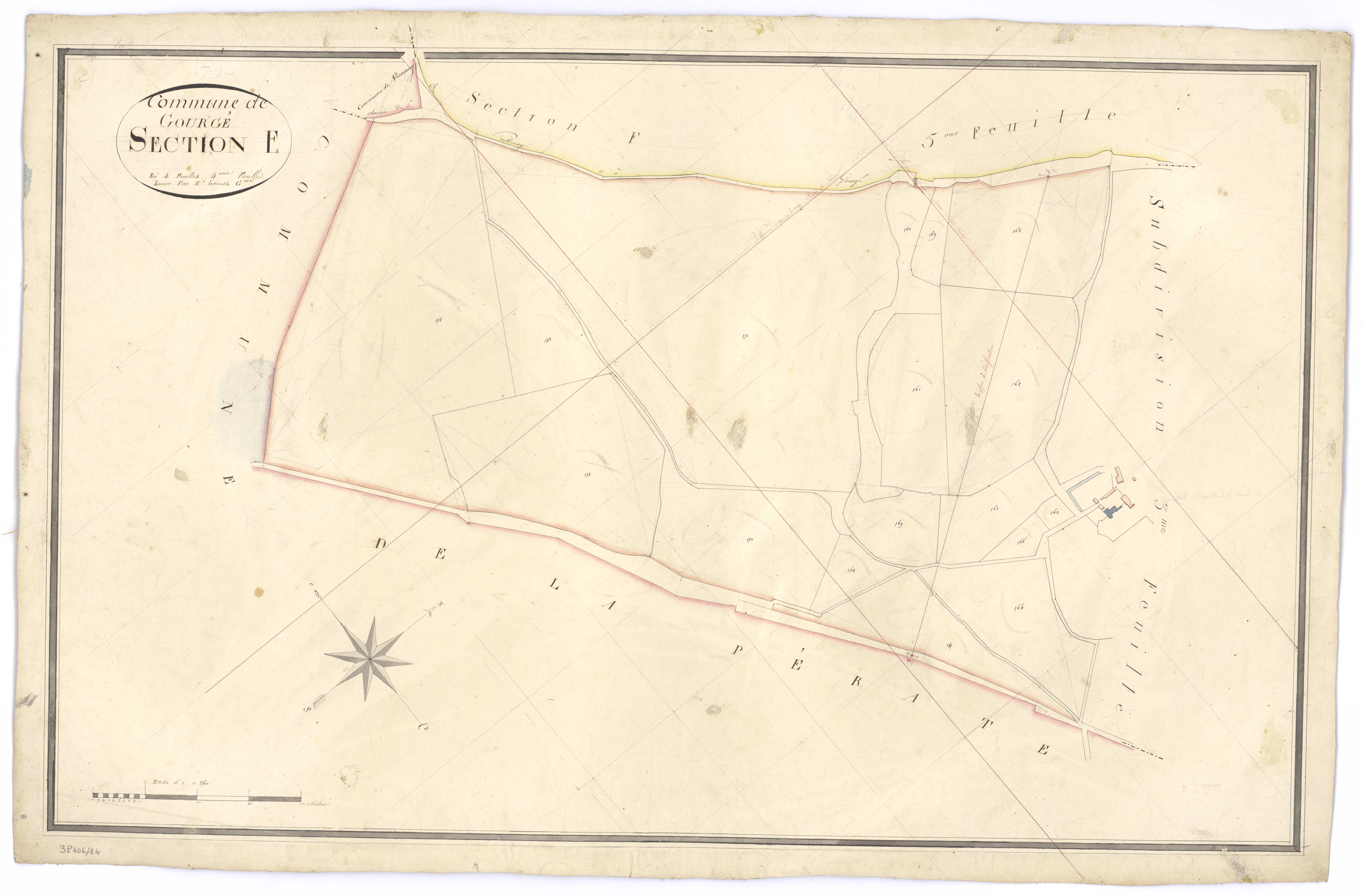 Gourgé - FRAD079_CADASTRE_NAPOLEONIEN Section E4