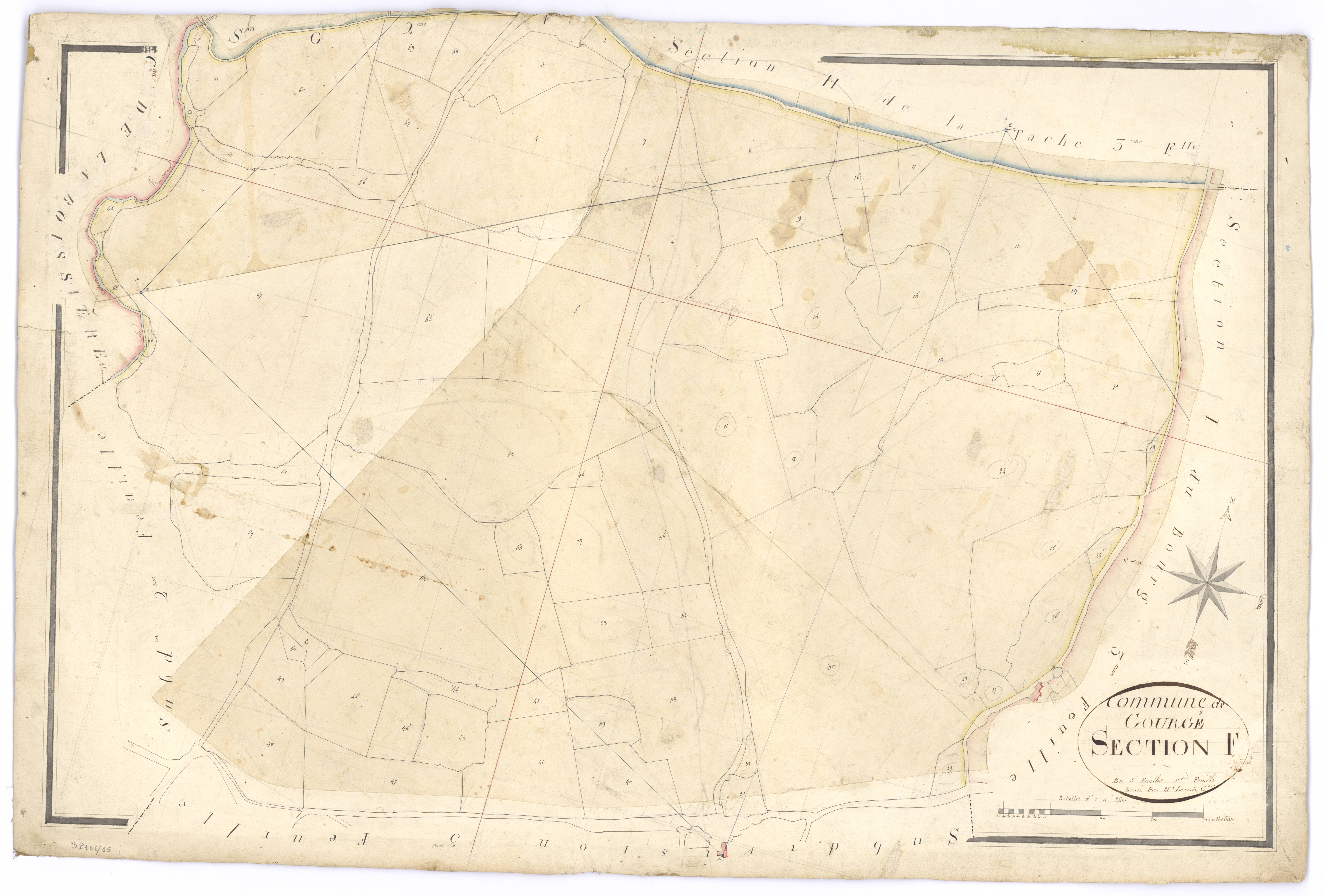 Gourgé - FRAD079_CADASTRE_NAPOLEONIEN Section F1