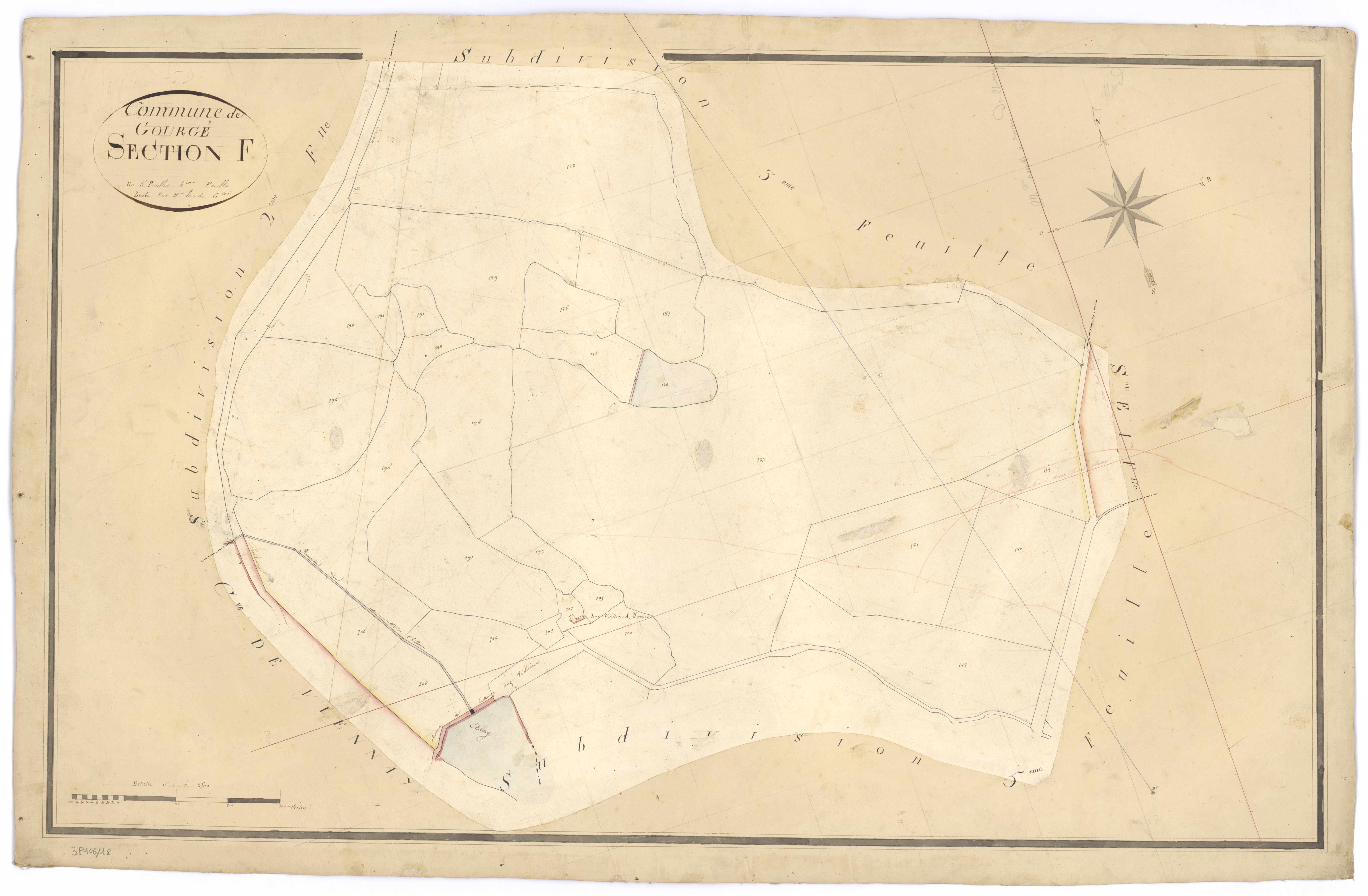 Gourgé - FRAD079_CADASTRE_NAPOLEONIEN Section F4