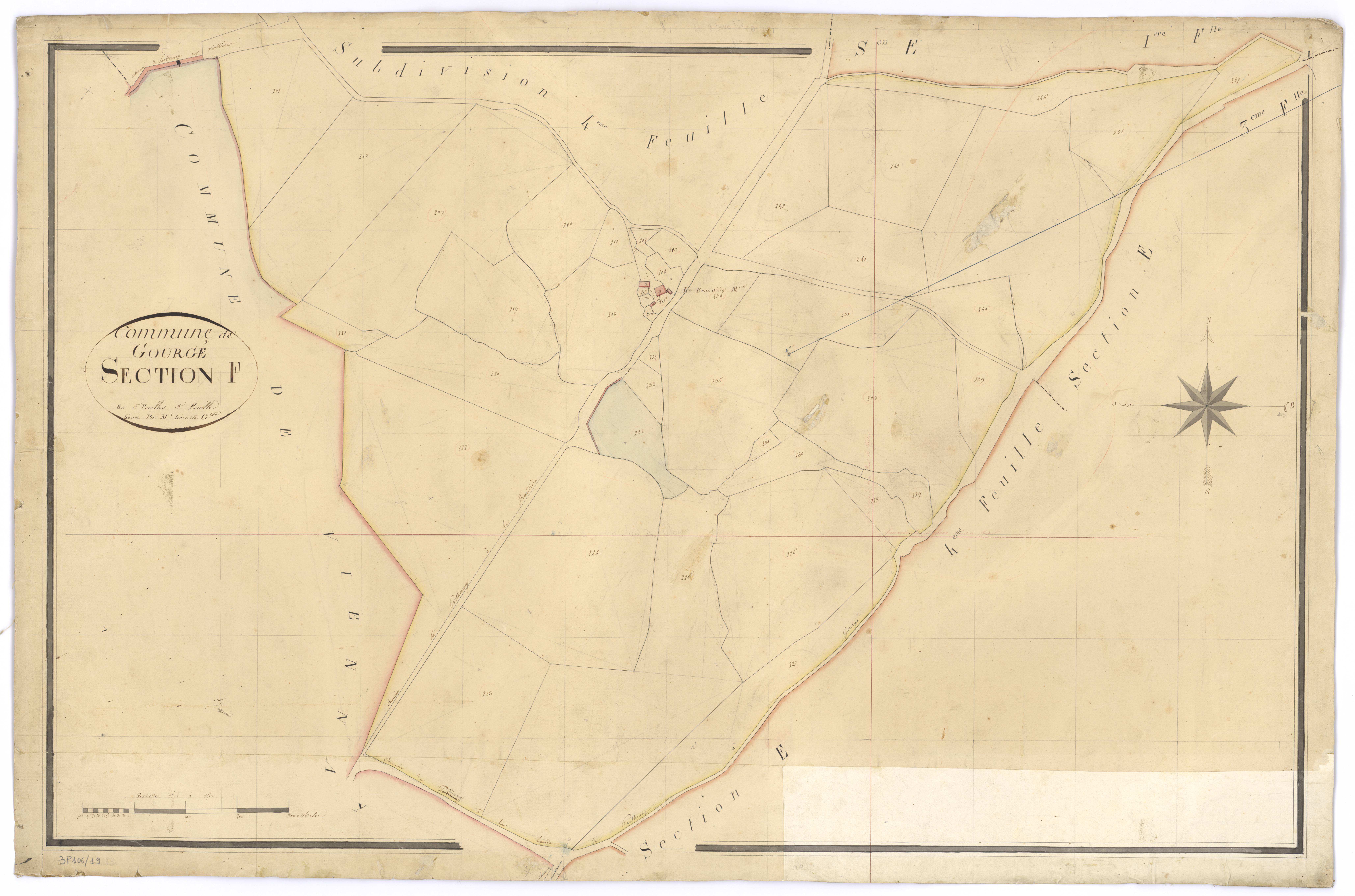 Gourgé - FRAD079_CADASTRE_NAPOLEONIEN Section F5