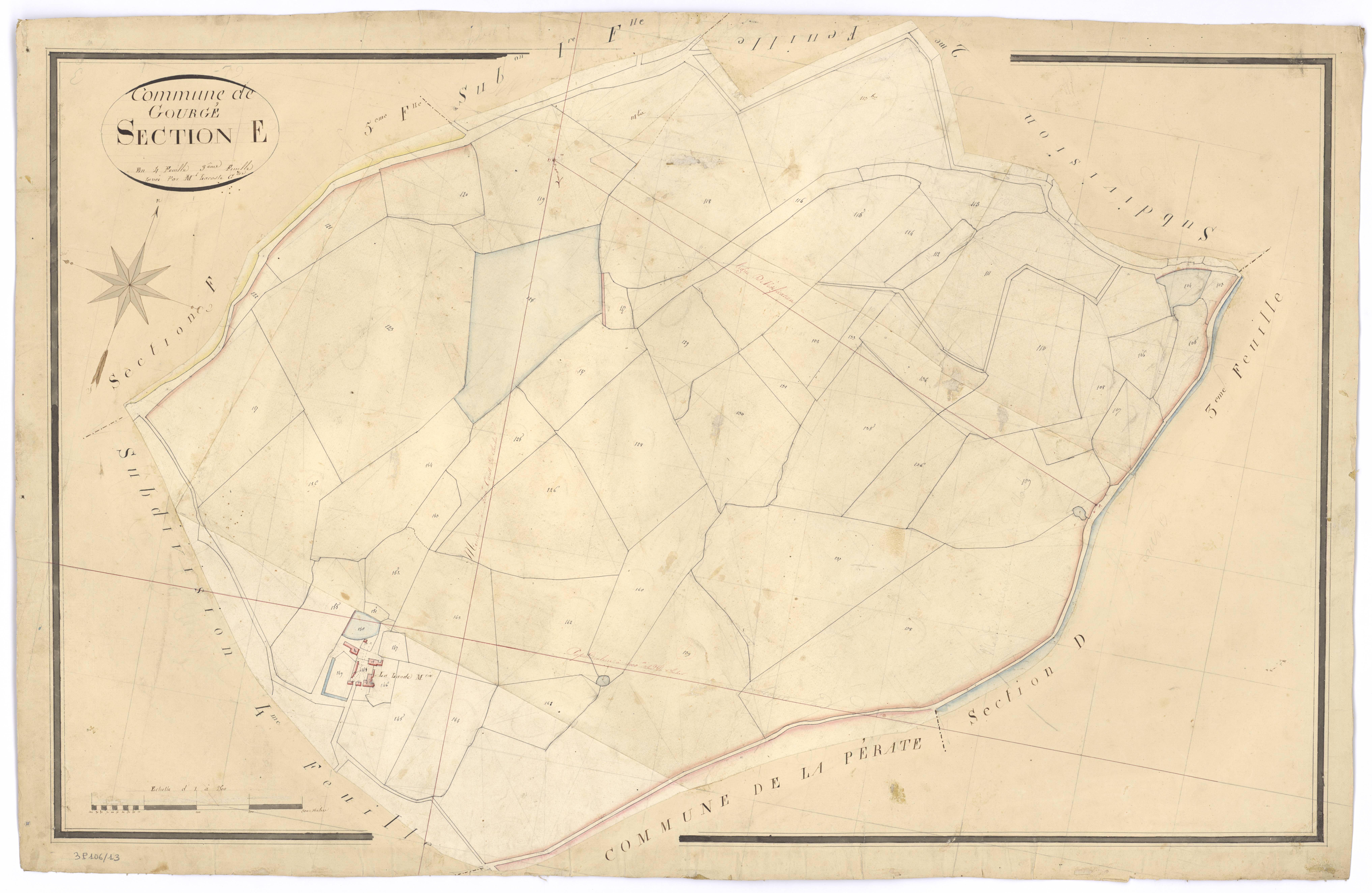 Gourgé - FRAD079_CADASTRE_NAPOLEONIEN Section E3