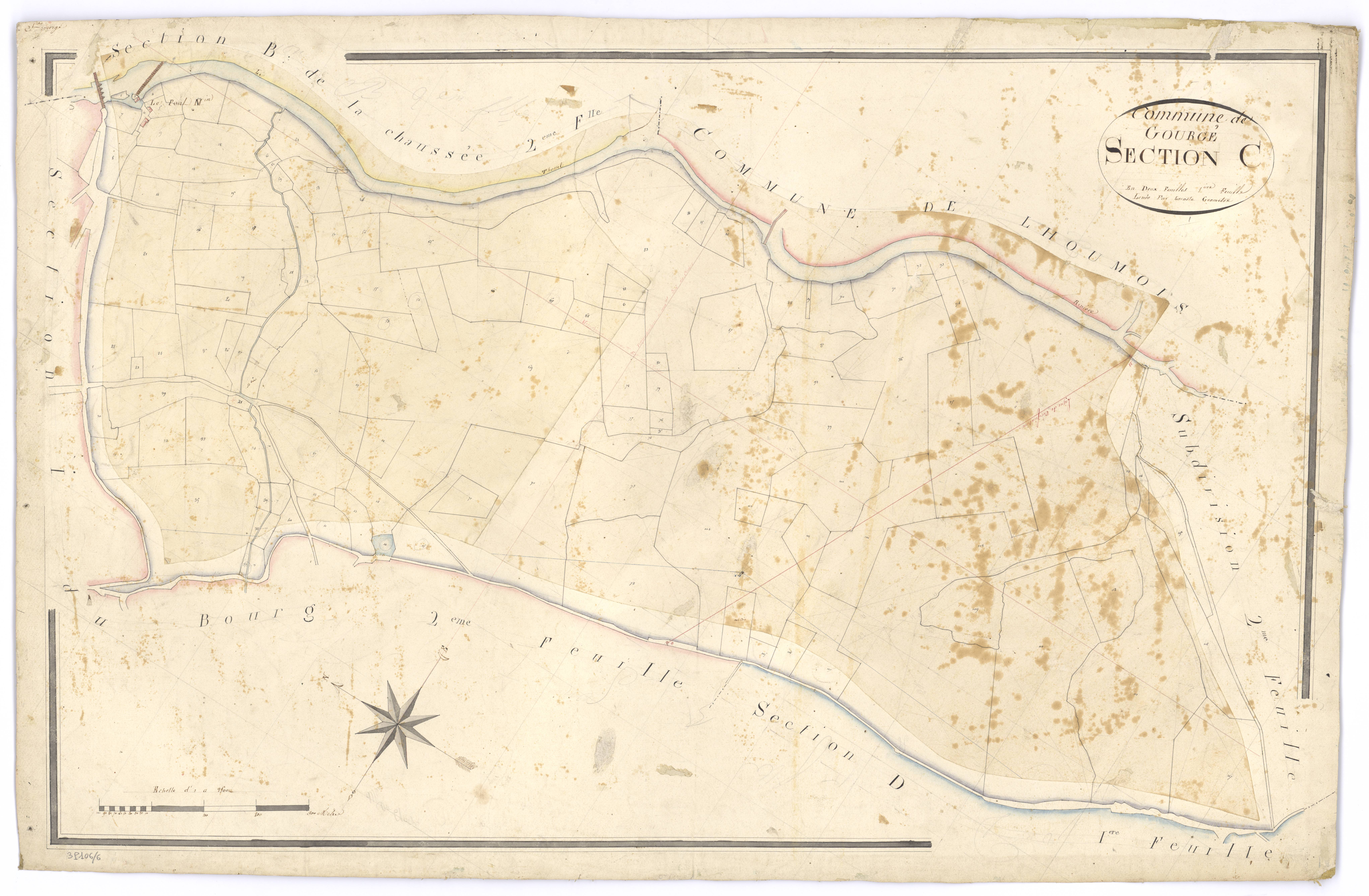 Gourgé - FRAD079_CADASTRE_NAPOLEONIEN Section C1