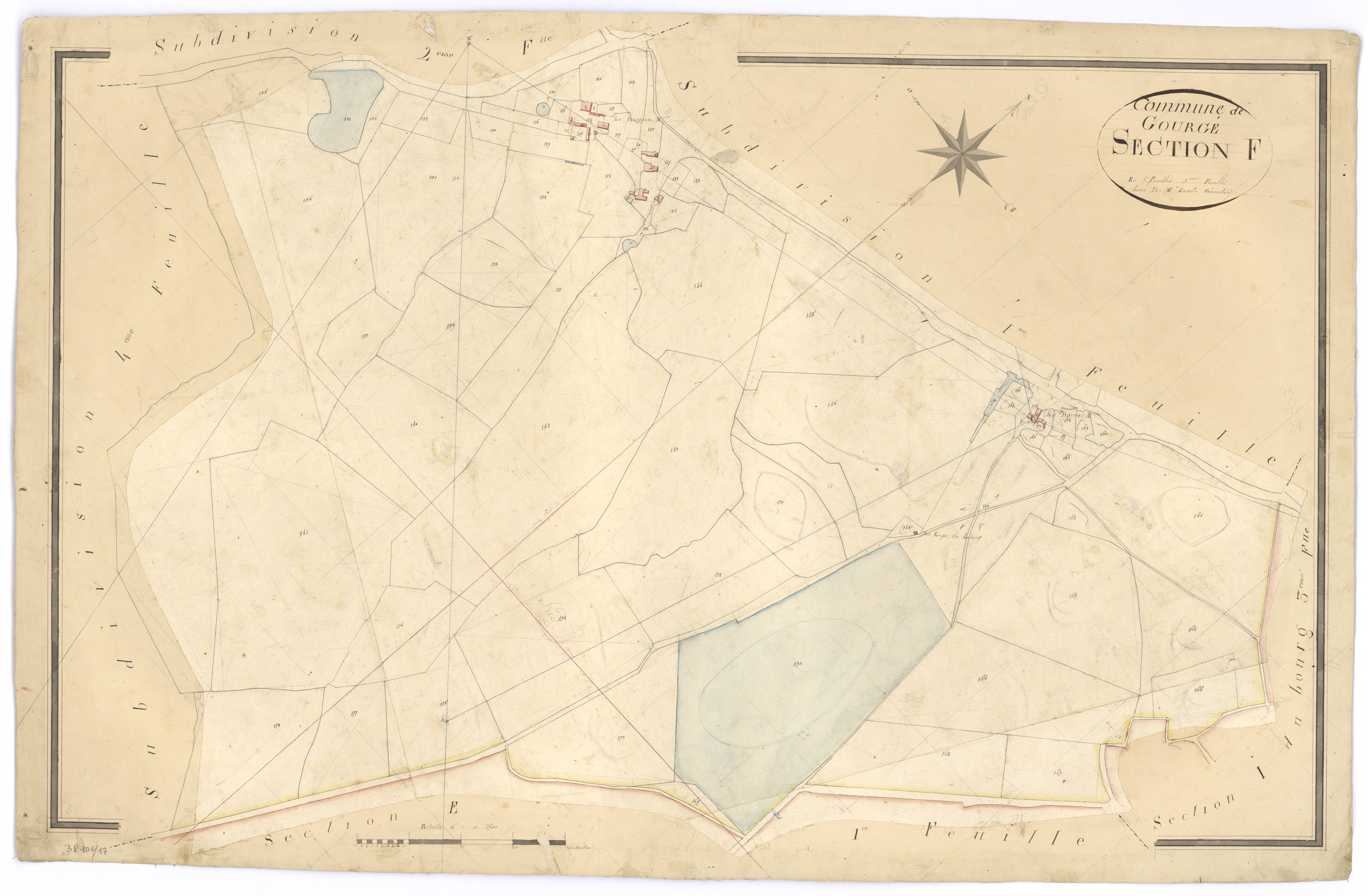 Gourgé - FRAD079_CADASTRE_NAPOLEONIEN Section F3