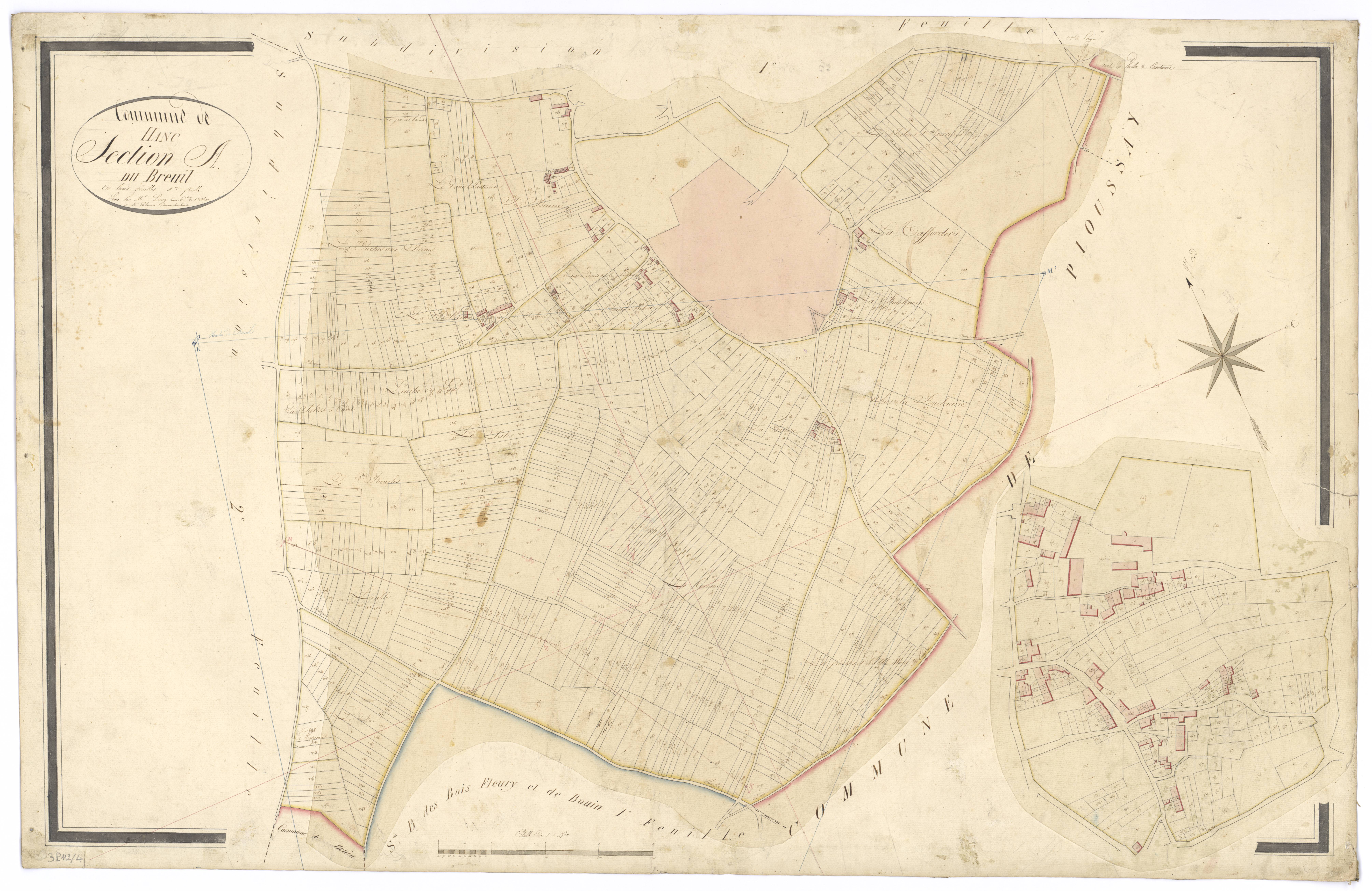 Hanc - FRAD079_CADASTRE_NAPOLEONIEN Section A3 dite du Breuil