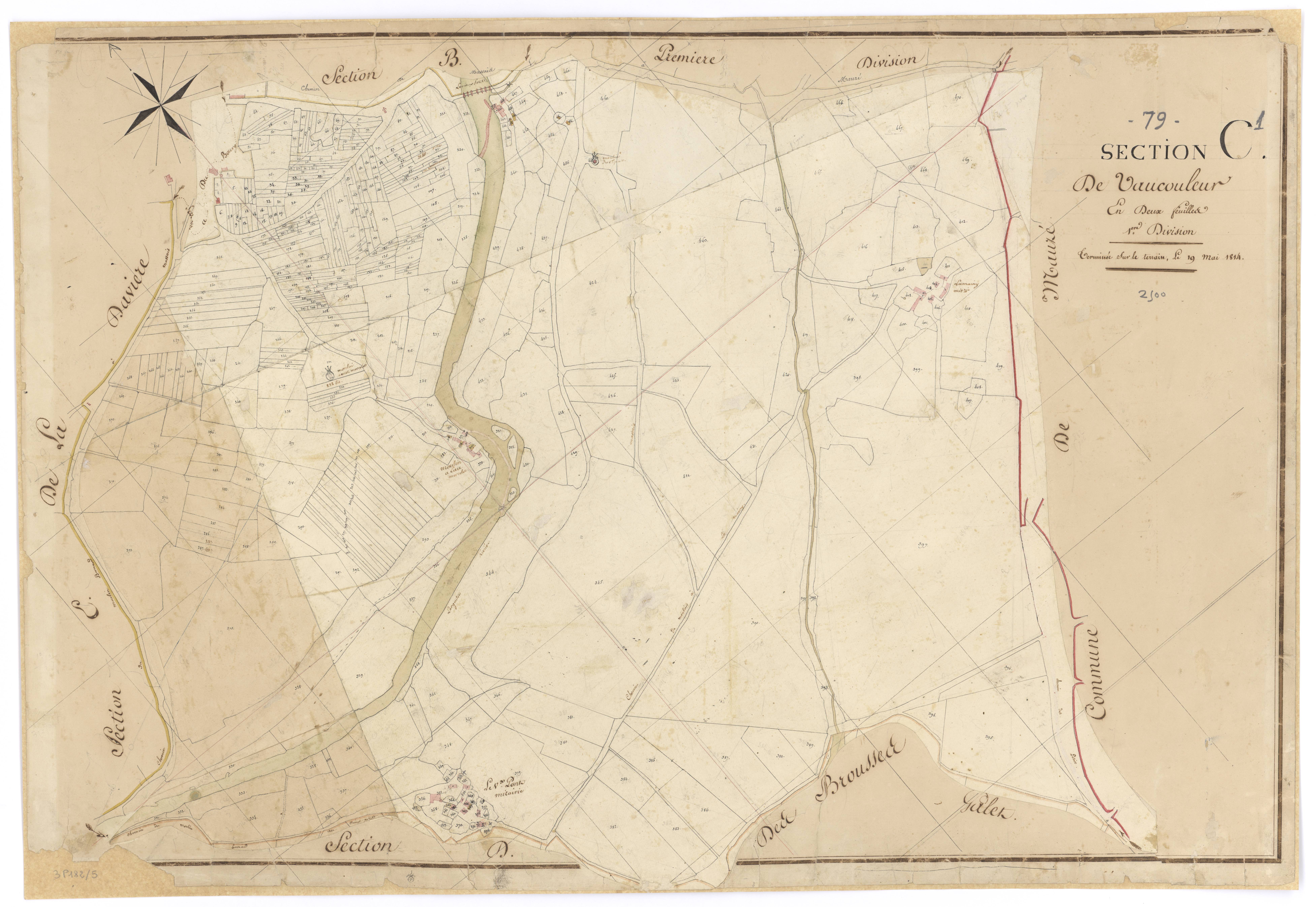 Massais - FRAD079_CADASTRE_NAPOLEONIEN Section C1 dite de Vaucouleur
