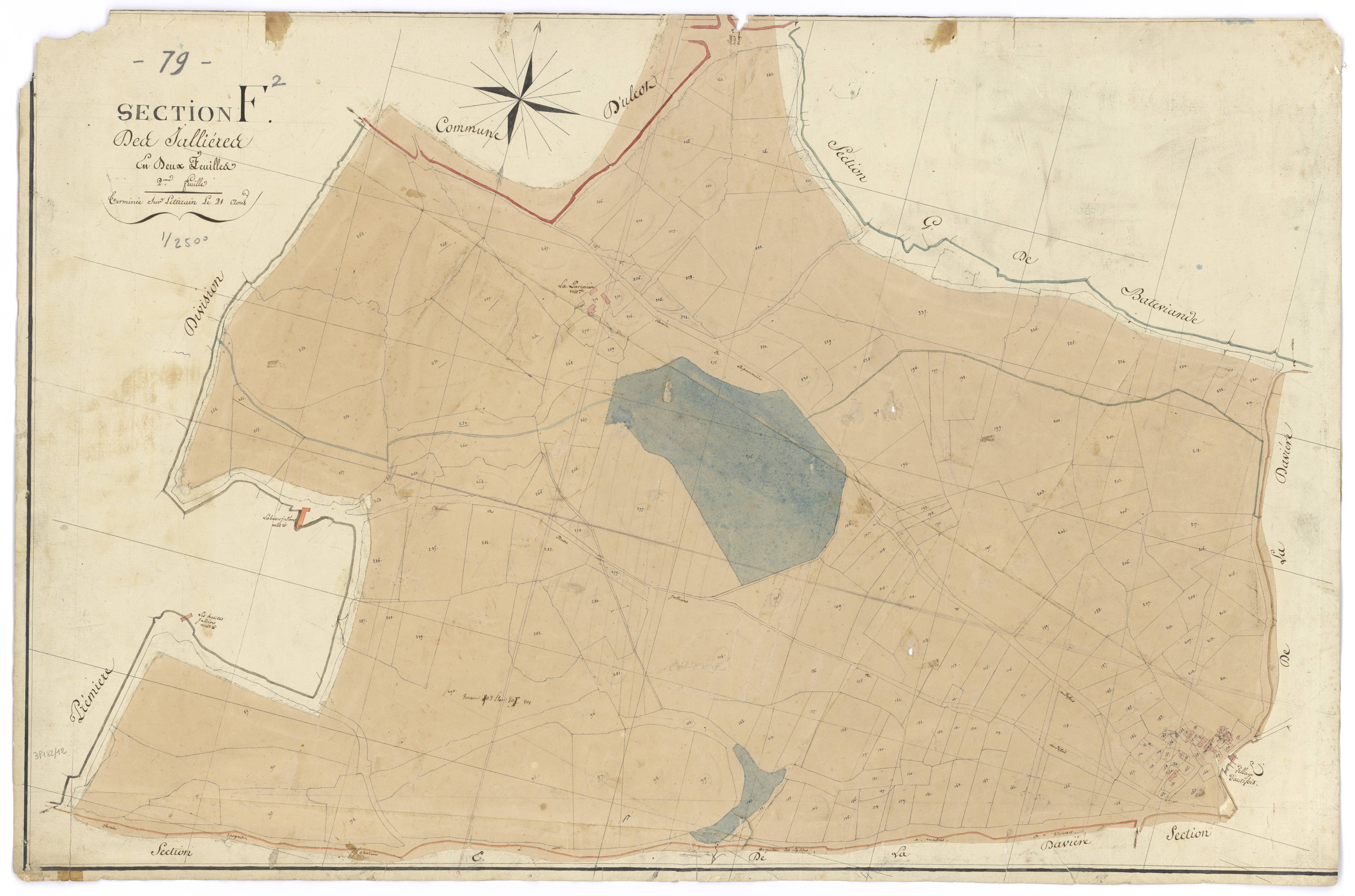 Massais - FRAD079_CADASTRE_NAPOLEONIEN Section F2 dite des Jallières 