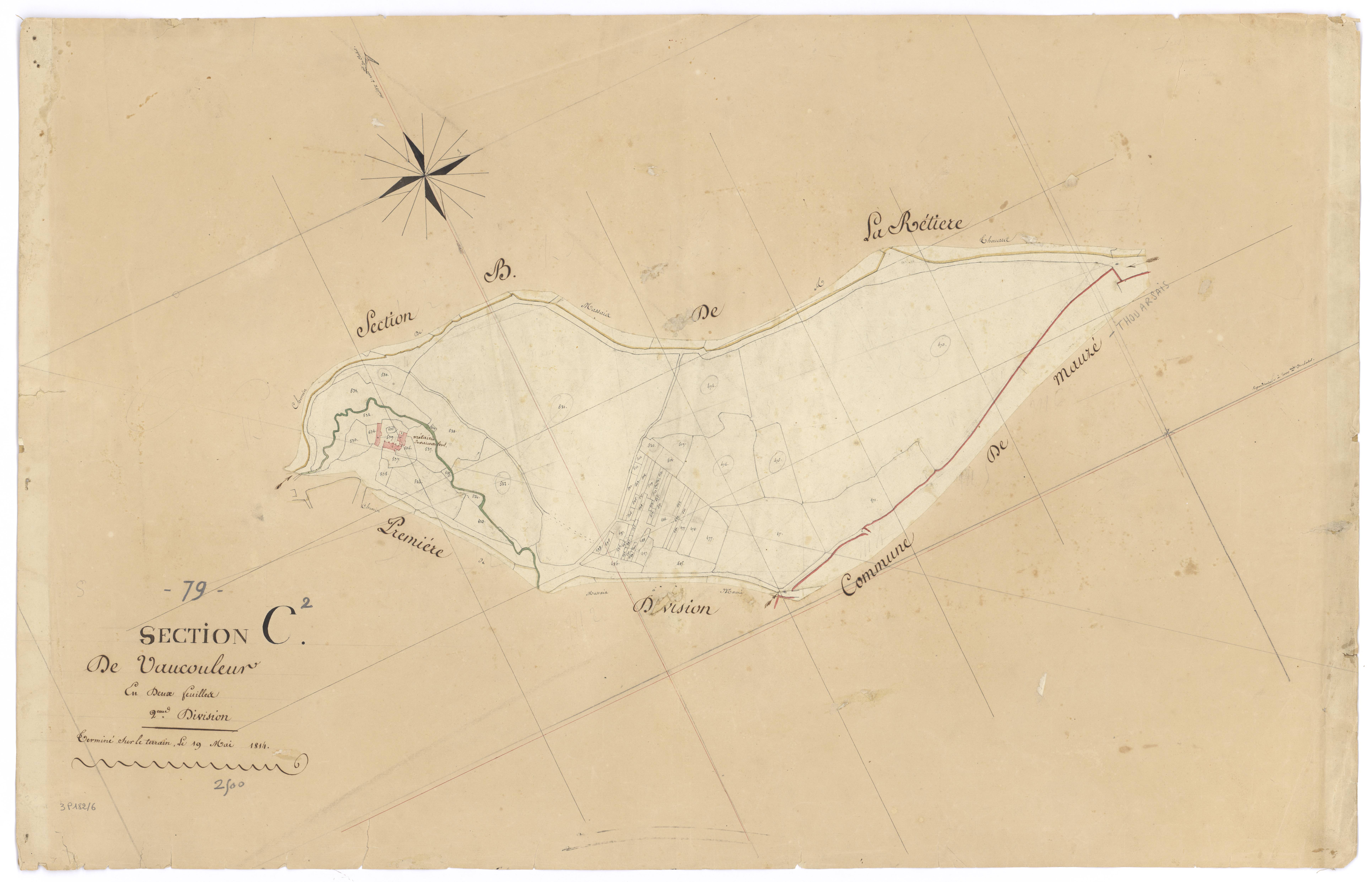 Massais - FRAD079_CADASTRE_NAPOLEONIEN Section C2 dite de Vaucouleur
