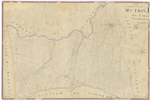 Moutiers-sous-Argenton - FRAD079_CADASTRE_NAPOLEONIEN Section I2 dite des Landes 
