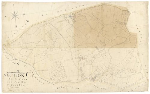 Moutiers-sous-Argenton - FRAD079_CADASTRE_NAPOLEONIEN Section C3 dite de Liniers 