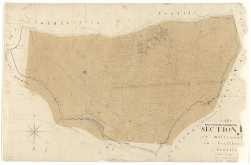 Moutiers-sous-Argenton - FRAD079_CADASTRE_NAPOLEONIEN Section D1 dite de Mairemont 