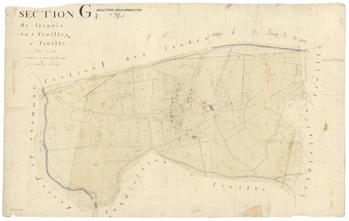 Moutiers-sous-Argenton - FRAD079_CADASTRE_NAPOLEONIEN Section G3 dite de Lespois 