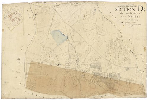Moutiers-sous-Argenton - FRAD079_CADASTRE_NAPOLEONIEN Section D2 dite de Mairemont 