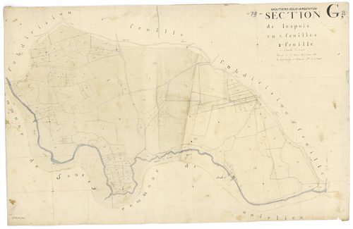 Moutiers-sous-Argenton - FRAD079_CADASTRE_NAPOLEONIEN Section G2 dite de Lespois 