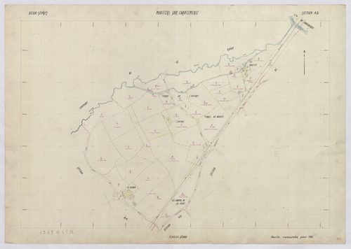 Moutiers-sous-Chantemerle - FRAD079_CADASTRE_RECENT Section AB 