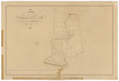 Nanteuil - FRAD079_CADASTRE_NAPOLEONIEN Développement de la section D2 
