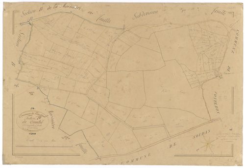 Nanteuil - FRAD079_CADASTRE_NAPOLEONIEN Section A2 dite de Couché 