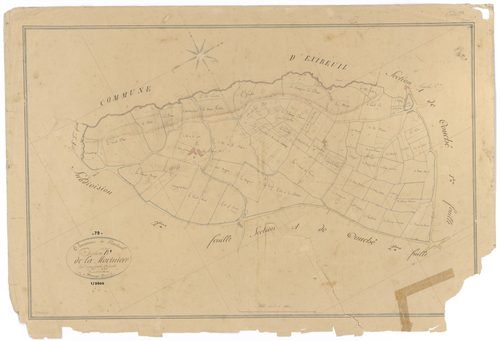 Nanteuil - FRAD079_CADASTRE_NAPOLEONIEN Section B1 dite de la Morinière 