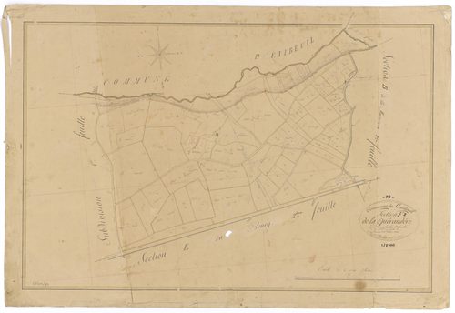 Nanteuil - FRAD079_CADASTRE_NAPOLEONIEN Section F2 dite de la Guérandére 