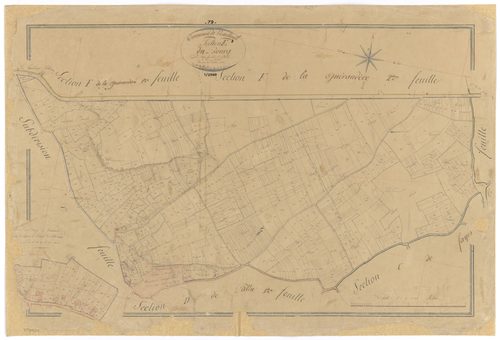 Nanteuil - FRAD079_CADASTRE_NAPOLEONIEN Section E2 dite du Bourg 