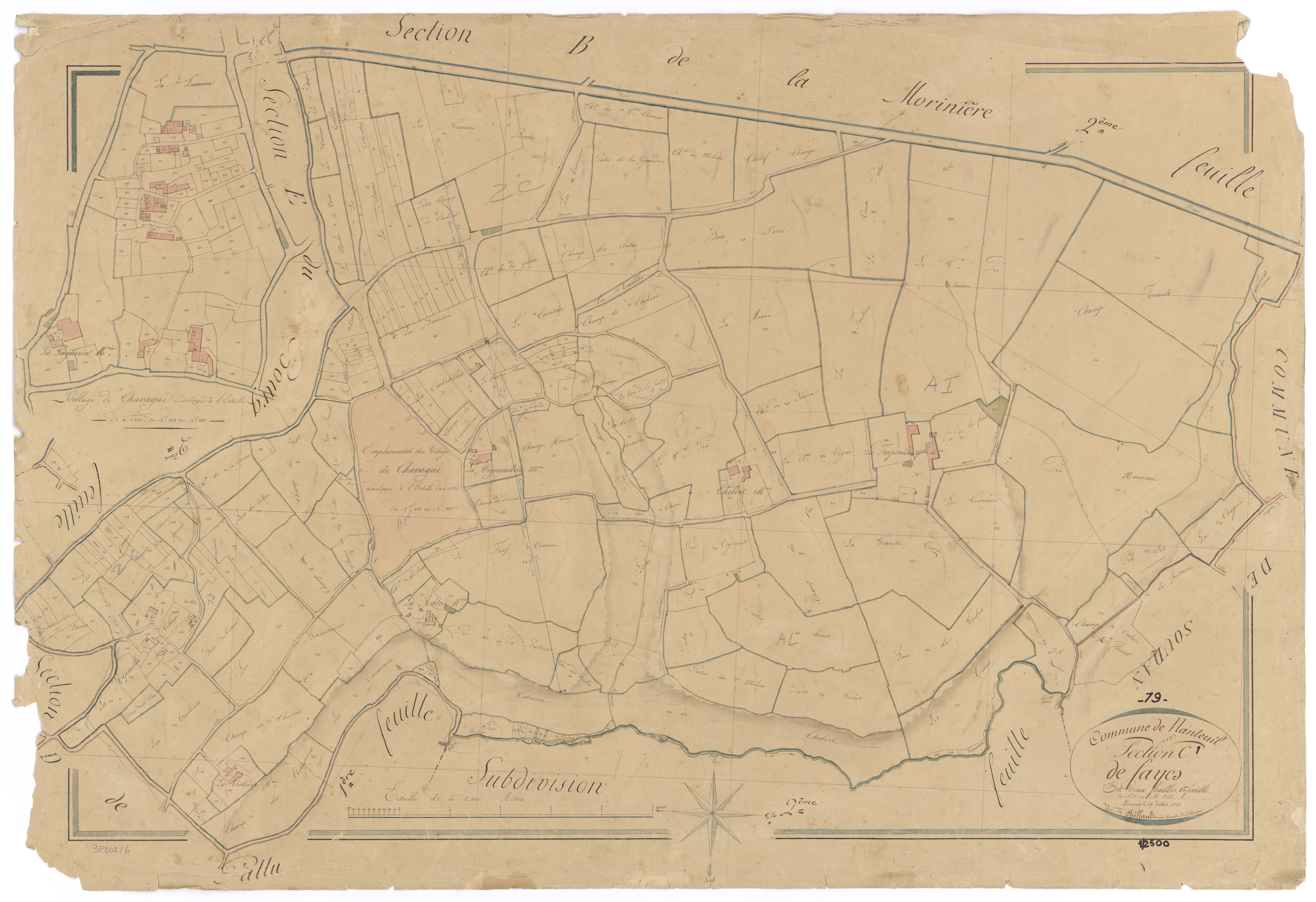 Nanteuil - FRAD079_CADASTRE_NAPOLEONIEN Section C1 dite de Fayes 