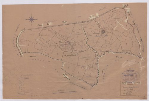 Neuvy-Bouin - FRAD079_CADASTRE_RECENT Section A (Feuille 1) 