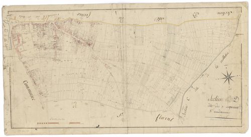 Niort - FRAD079_CADASTRE_NAPOLEONIEN Section D dite des 3 Coigneaux 