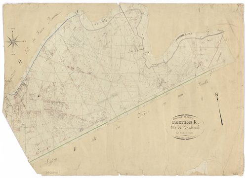 Niort - FRAD079_CADASTRE_NAPOLEONIEN Section K dite de Chatreuil 
