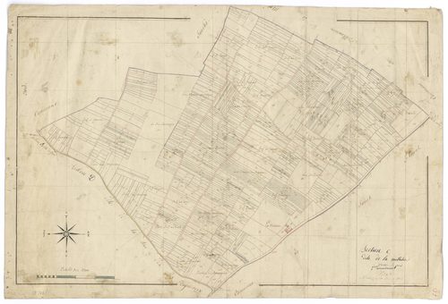 Niort - FRAD079_CADASTRE_NAPOLEONIEN Section C dite de la Millatrie 