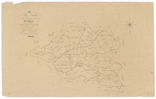 Nueil-les-Aubiers - FRAD079_CADASTRE_NAPOLEONIEN Tableau d'assemblage + 1 TA érroné non coté 