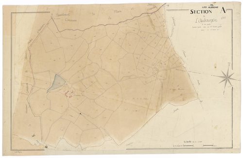 Nueil-les-Aubiers - FRAD079_CADASTRE_NAPOLEONIEN Section A3 dite de L'Aubourgère 