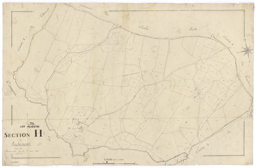 Nueil-les-Aubiers - FRAD079_CADASTRE_NAPOLEONIEN Section H2 dite de Richemont 